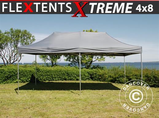 Quick-up telt FleXtents Xtreme 50 4x8m Grå