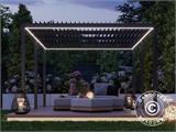 LED light strip for San Pablo pergola 3x5.8 m, 6 pcs., Warm white