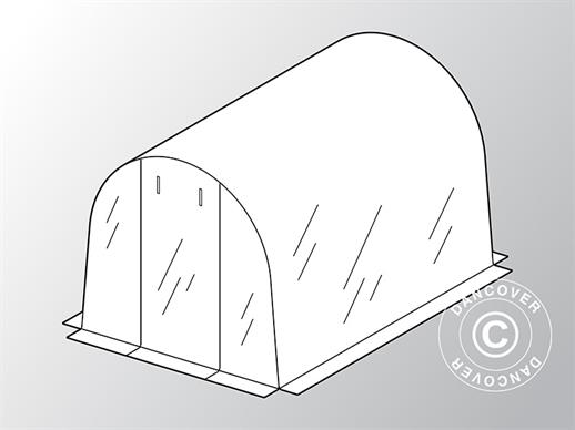 Cover for polytunnel greenhouse GH16045, 2x3x1.8 m, PVC, Transparent