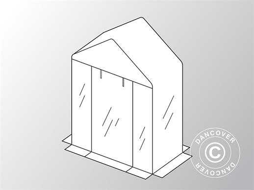 Polytunnel greenhouse Cover for GH16280, 0.73x1.4x2 m, Transparent