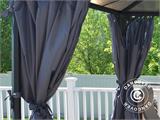 Sidewalls f/ Gazebo Martinique, 4 pcs, Grey