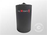 Sac de poids à eau pour tentes pliantes FleXtents©, 15l, Noir, 4 pcs.