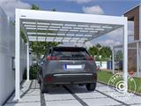 Carport Libeccio, 3,26x5,09x2,34m, Wit