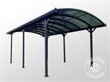 Carport Boston, 3.03x5.05x2.22 m, Grey