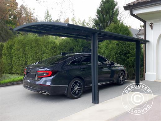 Carport Boston, 3x5x2.4 m, Grey