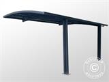 Carport Boston, 3x5x2.4 m, Grey