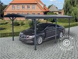 Carport Boston, 3,02x5,8m, Gris foncé