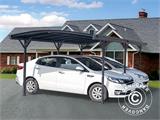 Carport Boston, 3,02x5,8m, Dunkelgrau