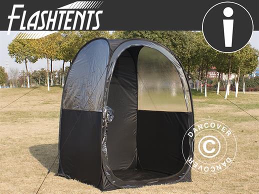 Tente autoportante pour spectateur, FlashTents®, 1 personne, Noir