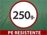 Telo 6x8m, PE 250g/m², Verde