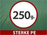 Afdekzeil 6x8m, PE 250g/m², Groen