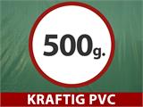 Presenning 4x6m, PVC 500g/m², Grøn, Brandhæmmende