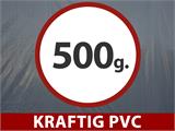 Presenning 5x7m, PVC 500g/m², Grå