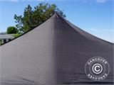 Tente pliante FleXtents Basic v.2, 4x4m Noir, avec 4 cotés