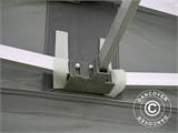 Carpa plegable FleXtents PRO Steel 4x6m Gris, Incl. 8 lados