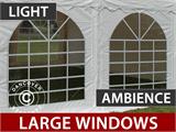 Marquee Original 4x8 m PVC, "Arched", White