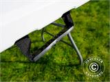 Folding Table 180x74x74 cm, Light Grey (1 pc.)