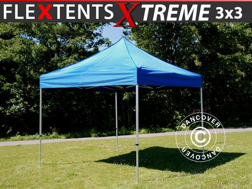 Pop up gazebo FleXtents Xtreme 60 3x3 m Blue