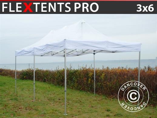 Pop up gazebo FleXtents PRO 3x6 m Clear