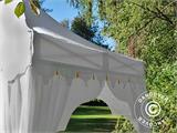 Tente Pliante FleXtents PRO "Raj" 3x3m Blanc/Doré