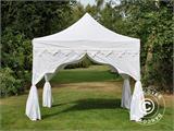 Pop up gazebo FleXtents PRO "Raj" 3x3 m White/Gold