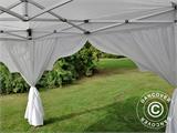 Tente Pliante FleXtents PRO "Raj" 3x3m Blanc/Doré