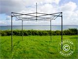 Tente pliante FleXtents PRO Steel 4x4m Latte, avec 4 cotés