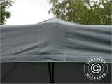 Brzo sklopivi paviljon FleXtents PRO Steel 4x4m Siva