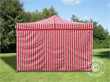 Pop up aiatelk FleXtents PRO Steel 4x4m Triibuline, incl. 4 sidewalls