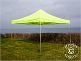 Tente pliante FleXtents PRO Steel 4x4m Néon jaune/vert