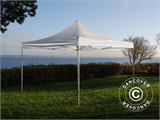 Vouwtent/Easy up tent FleXtents PRO Steel 4x4m Doorzichtig