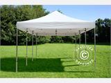 Tente pliante FleXtents PRO Steel 4x6m Banc, Ignifugé