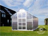 Greenhouse polycarbonate TITAN Classic 480, 9.7 m², 2.35x4.12 m, Silver