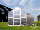 Greenhouse polycarbonate TITAN Classic 480, 19.1 m², 2.35x8.12 m, Silver