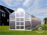 Greenhouse polycarbonate TITAN Classic 480, 23.8 m², 2.35x10.12 m, Silver