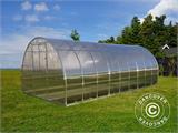 Broeikas polycarbonaat TITAN Arch+ 320, 12m², 3x4m, Zilver