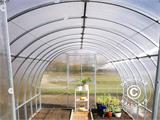 Broeikas polycarbonaat TITAN Arch+ 320, 12m², 3x4m, Zilver