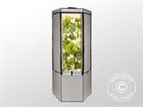 Hydroponic Grow Tower, Aerospring, 185x85 cm, Grey