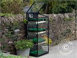 Smart propagator mini greenhouse Sprout S8, Harvst, 0.7x0.49x1.5 m, Black