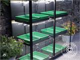 Smart propagator mini greenhouse Sprout S16, Harvst, 1.3x0.49x1.5 m, Black