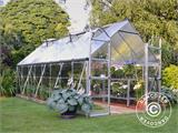 Greenhouse polycarbonate Balance 11.8 m², Palram/Canopia, 2.44x4.87x2.29 m, Silver