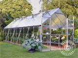 Greenhouse polycarbonate Balance 14.81 m², Palram/Canopia, 2.44x6.07x2.29 m, Silver