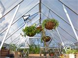 Greenhouse polycarbonate Balance 14.81 m², Palram/Canopia, 2.44x6.07x2.29 m, Silver