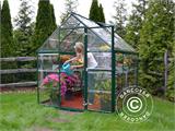 Greenhouse polycarbonate Harmony 4.5 m², Palram/Canopia, 1.85x2.47x2.08 m, Green