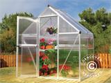 Greenhouse polycarbonate 2.3 m², Palram/Canopia, 1.85x1.26x2.08 m, Silver