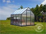 Greenhouse polycarbonate 4.6 m², Palram/Canopia, 1.85x2.47x2.08 m, Grey