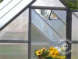 Greenhouse polycarbonate 4.6 m², Palram/Canopia, 1.85x2.47x2.08 m, Grey