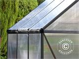 Greenhouse polycarbonate 4.6 m², Palram/Canopia, 1.85x2.47x2.08 m, Grey