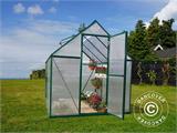 Greenhouse polycarbonate 4.6 m², Palram/Canopia, 1.85x2.47x2.08 m, Green