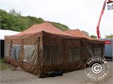 Cubierta de techo impresa con cenefa para carpa plegable FleXtents® PRO 4x6m